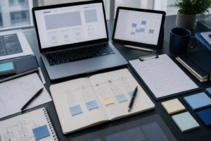 website strategy and client journey planning for service business