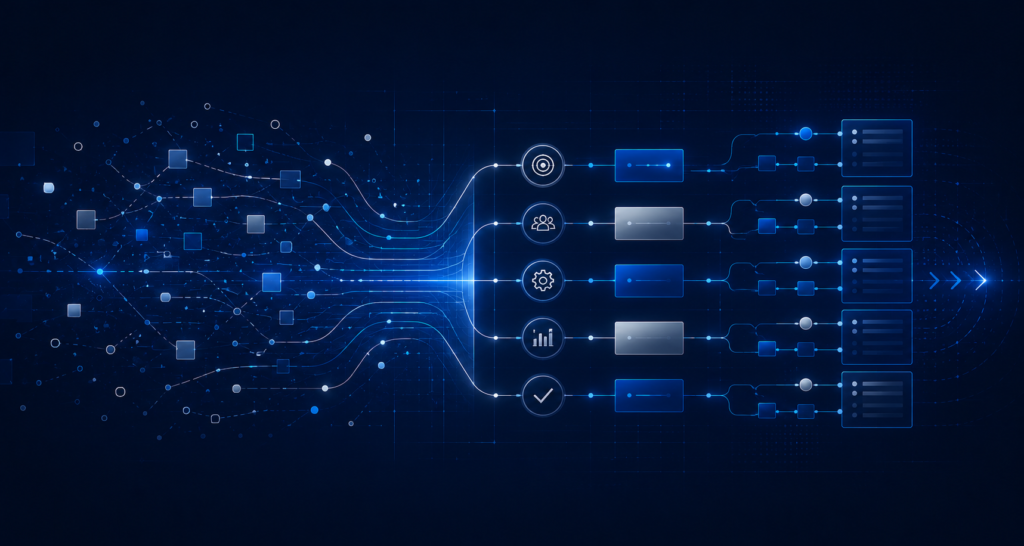 business strategy systems and execution structure for TLS
