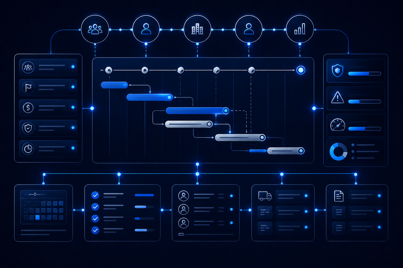 project execution support PMO setup and operational oversight
